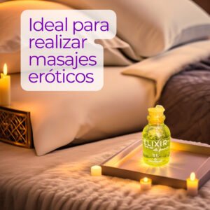 Gel Lubricante Intimo Saborizado Comestible Be Elixir Masaje
