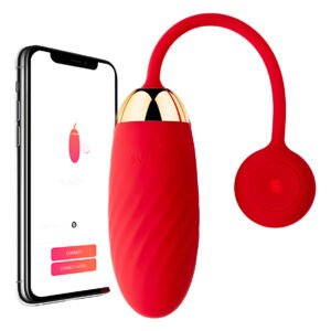 Consolador Vibrador Wifi Interactivo Svakom  Ella Neo Pareja