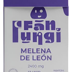 Fan Fungi Capsula Caramelos MELENA DE LEON Variedades Natural Hongos X12